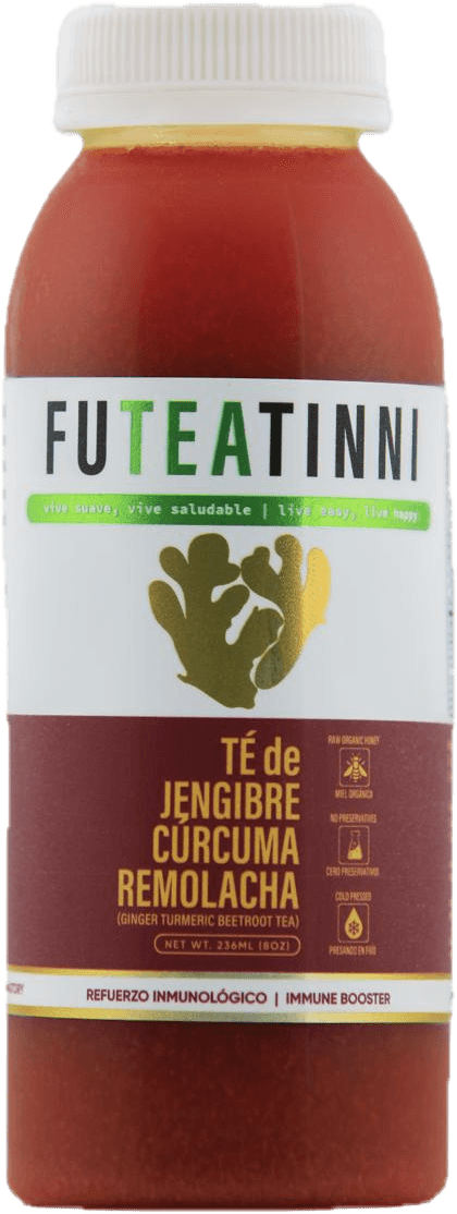 Futeatinni Té de Jengibre, Cúrcuma y Remolacha — 8oz